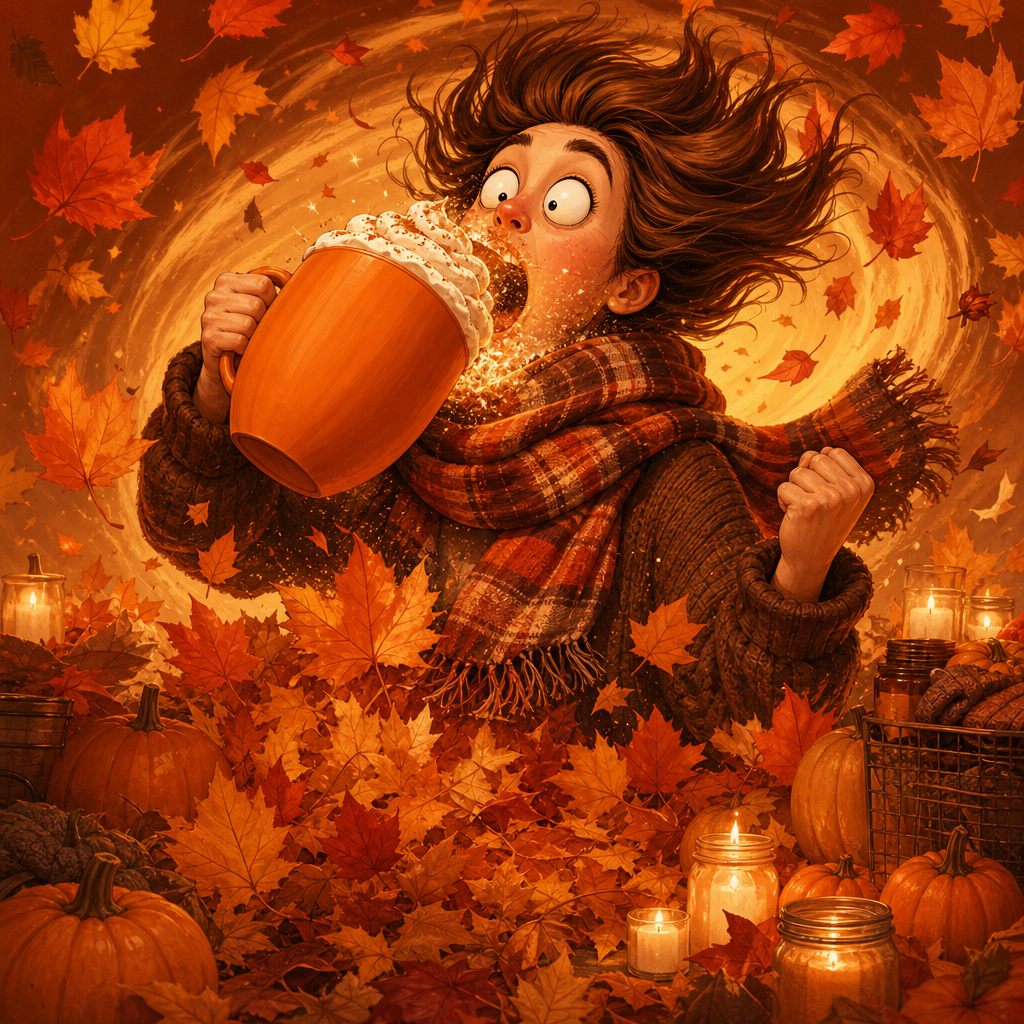 Pumpkin Spice Panic artwork