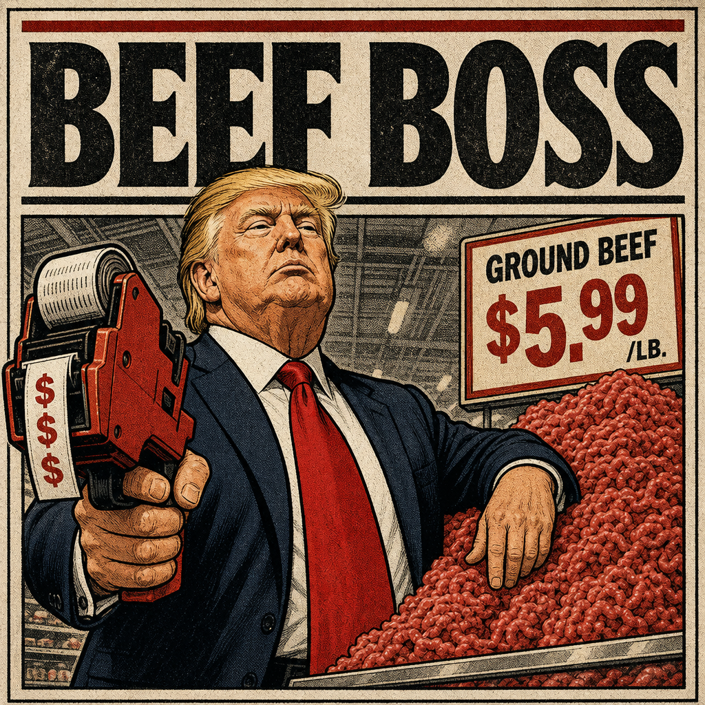 Beef Boss Trump artwork